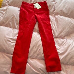 The Beaufort Bonnet Company red corduroy pants size 8. New with tags